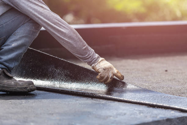 Professional Waterproofing technician working in South Haven, MI